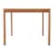 Alaterre Furniture Weston Eucalyptus Wood Outdoor Dining Table ANWT03EBO - alternate 3